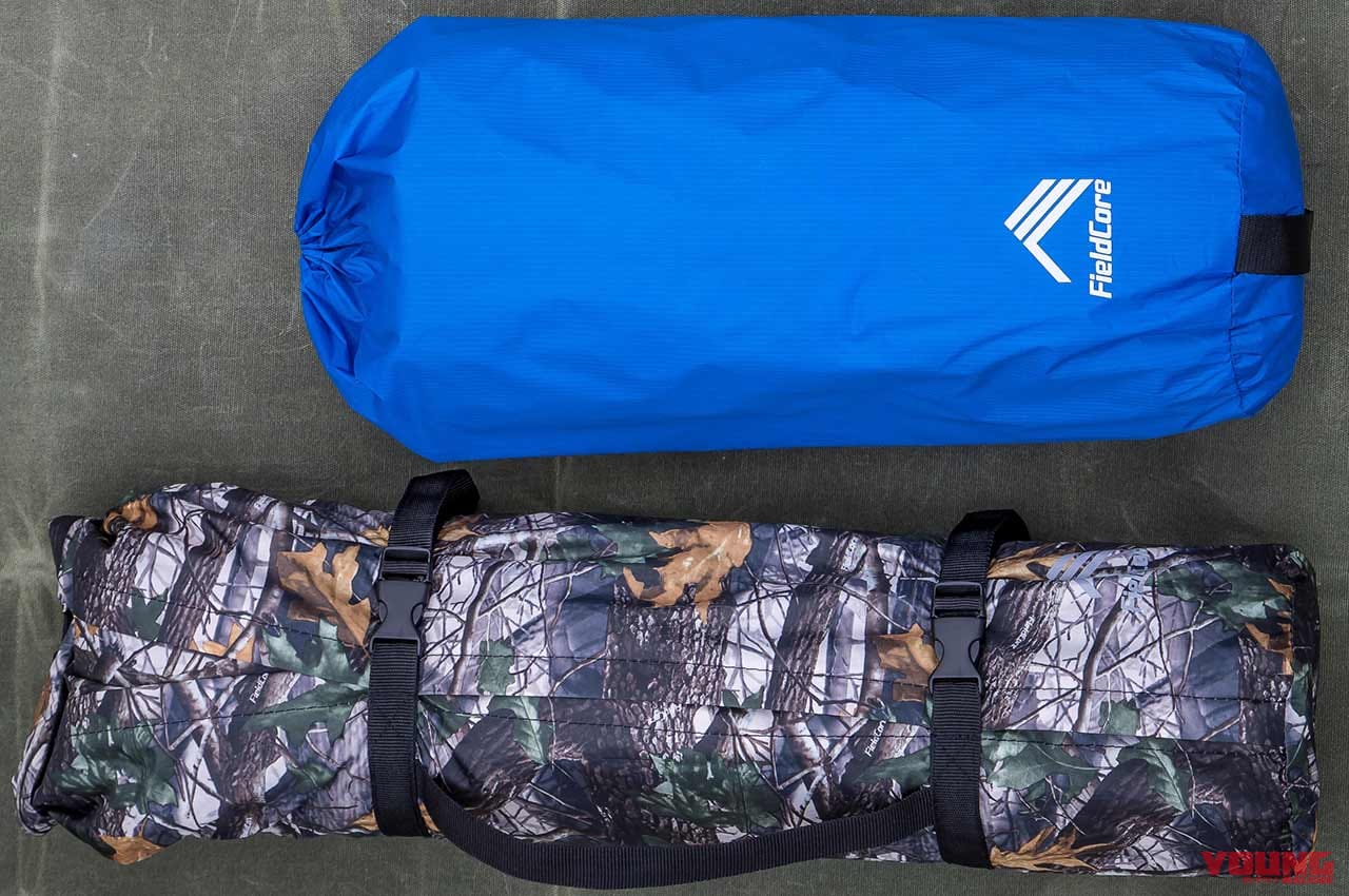 |キャンプツーリングならこれだ! ワークマンの設営カンタンドーム型テント【ベーシック ドームテント/ミシックツーリングテントAG】