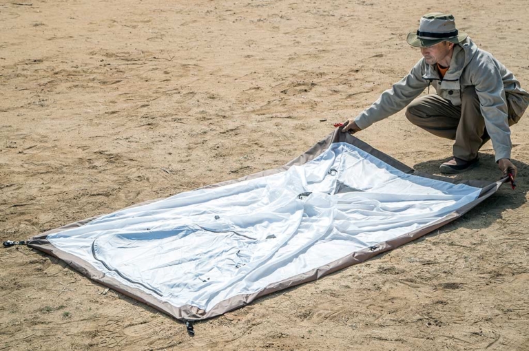 テント|キャンプツーリングならこれだ! ワークマンの設営カンタンドーム型テント【ベーシック ドームテント/ミシックツーリングテントAG】