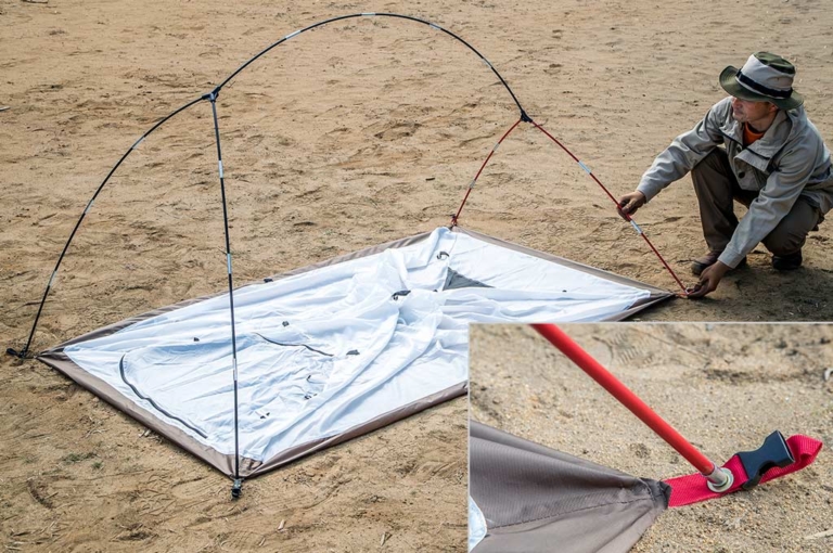 テント|キャンプツーリングならこれだ! ワークマンの設営カンタンドーム型テント【ベーシック ドームテント/ミシックツーリングテントAG】