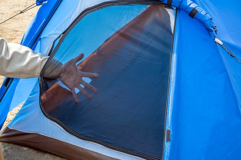 ワークマン ミシックツーリングテントAG|キャンプツーリングならこれだ! ワークマンの設営カンタンドーム型テント【ベーシック ドームテント/ミシックツーリングテントAG】