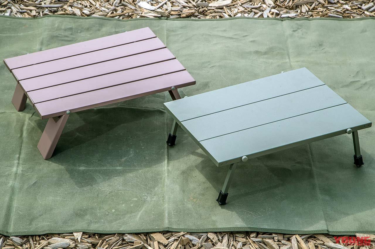 フィールドコア アルミテーブル|ワークマン発! キャンプをさらに快適にするチェア&テーブルの選び方