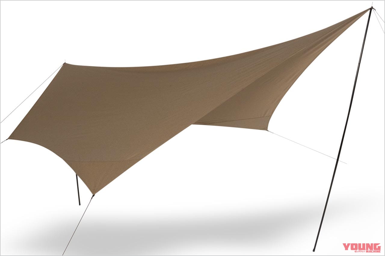 フィールドコア ミシックペンタゴンタープFT|【ワークマン キャンプ用品】タープ導入でソロキャンプの快適性がワンランクアップするぞ!