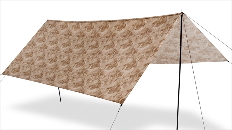 ベーシック スクエアタープ|【ワークマン キャンプ用品】タープ導入でソロキャンプの快適性がワンランクアップするぞ!