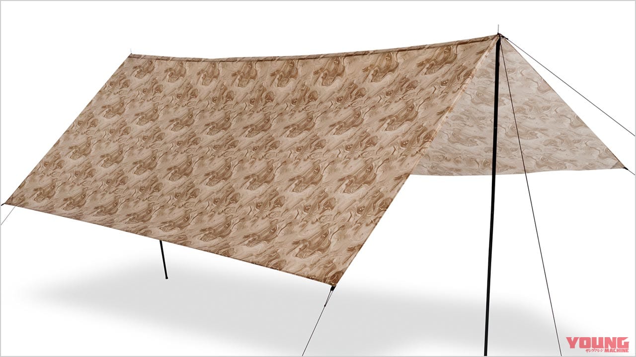 |【ワークマン キャンプ用品】タープ導入でソロキャンプの快適性がワンランクアップするぞ!