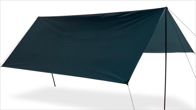 ベーシック スクエアタープ|【ワークマン キャンプ用品】タープ導入でソロキャンプの快適性がワンランクアップするぞ!