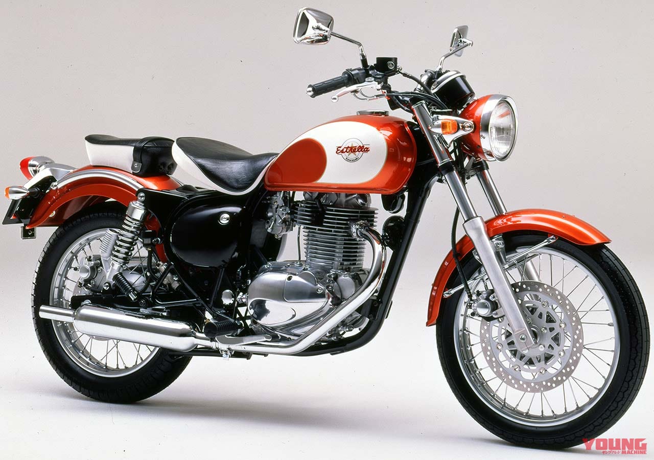 カワサキ エストレヤ|〈カワサキ400cc4気筒〉スポーツツアラー案も検討中か?【CB400の地位を引き継ぐ?|YM未来予想】