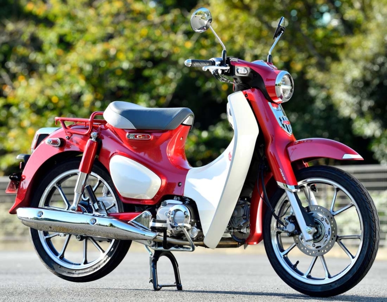HONDA SUPER CUB C125|コレが現代のホンダ125cc勢力図だッ! 充実の個性派原付二種レーダーチャート分析