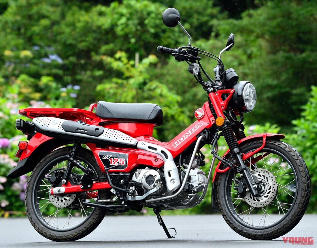 HONDA CT125 HUNTER CUB|コレが現代のホンダ125cc勢力図だッ! 充実の個性派原付二種レーダーチャート分析