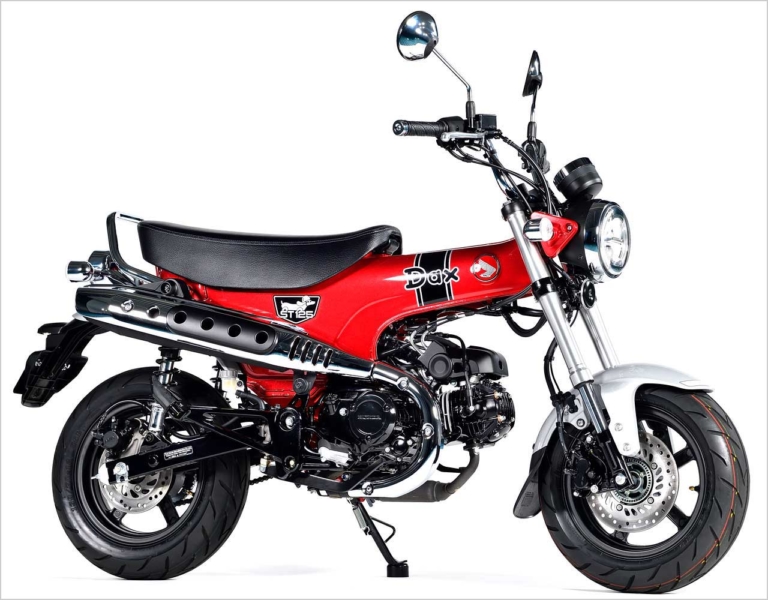 HONDA DAX125|コレが現代のホンダ125cc勢力図だッ! 充実の個性派原付二種レーダーチャート分析