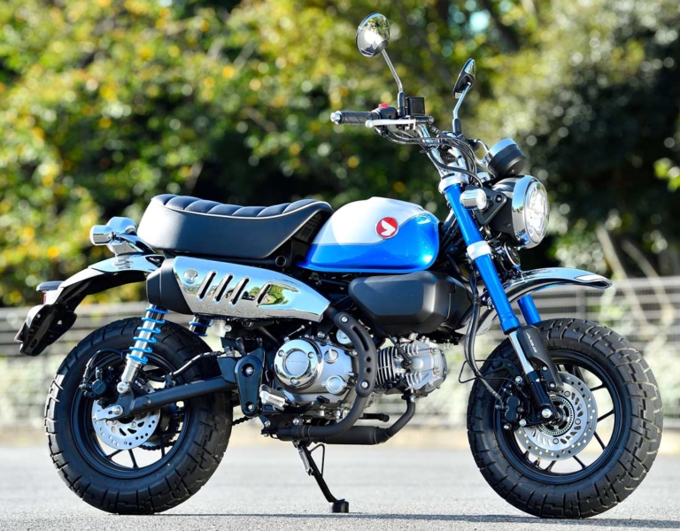HONDA MONKY125|コレが現代のホンダ125cc勢力図だッ! 充実の個性派原付二種レーダーチャート分析