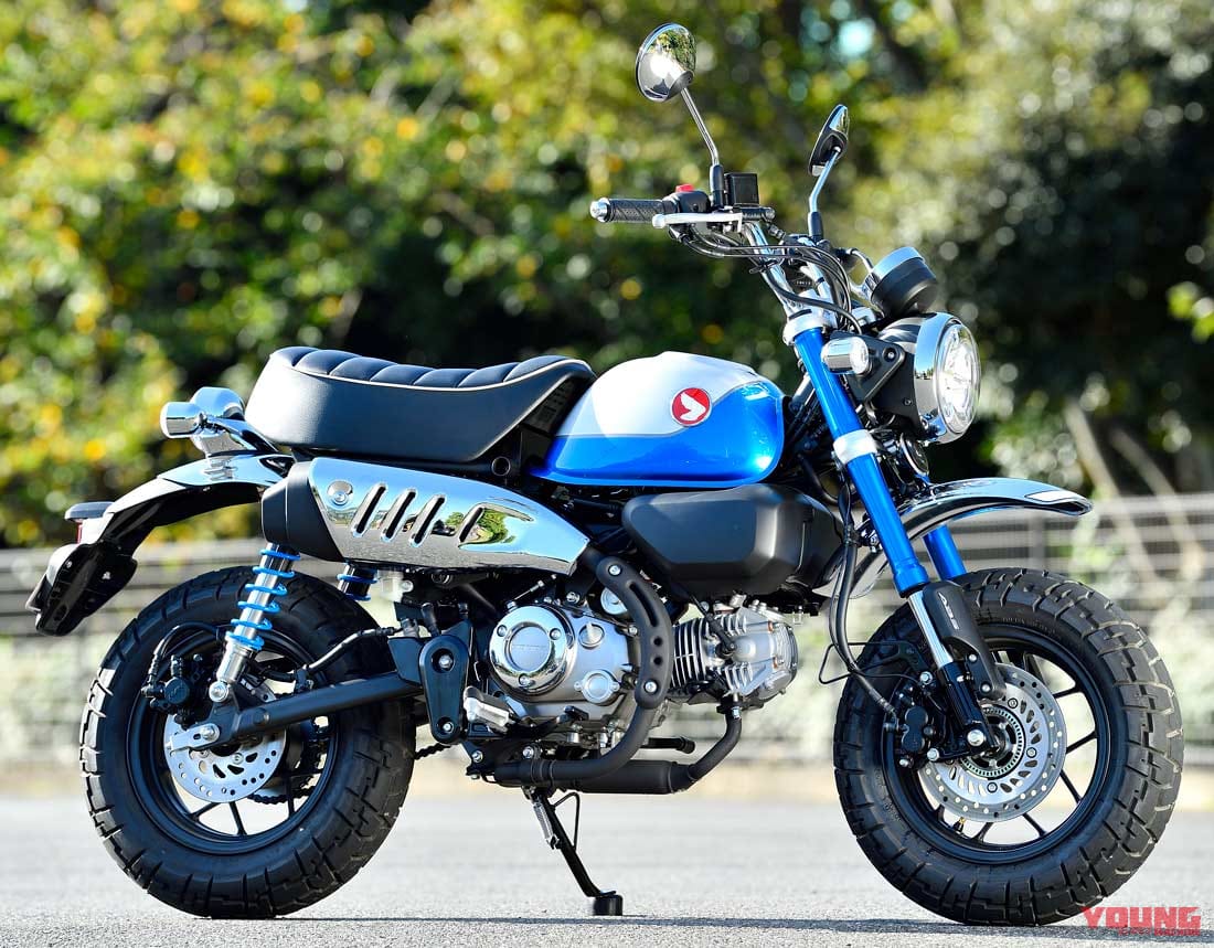 HONDA MONKY125|コレが現代のホンダ125cc勢力図だッ! 充実の個性派原付二種レーダーチャート分析