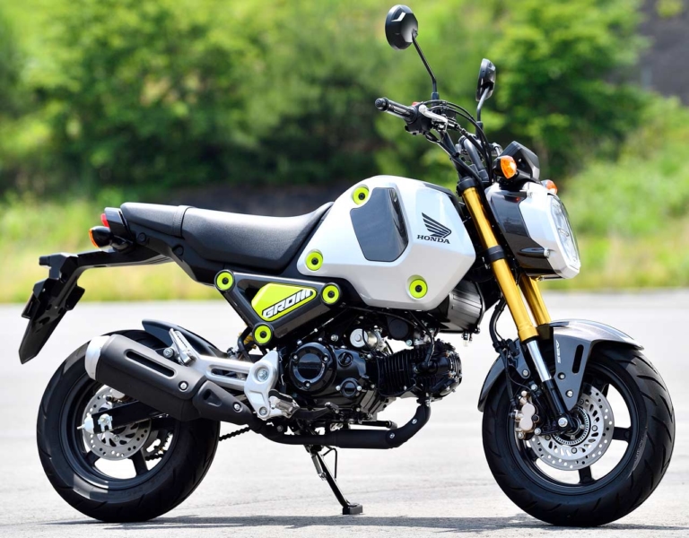 HONDA GROM|コレが現代のホンダ125cc勢力図だッ! 充実の個性派原付二種レーダーチャート分析