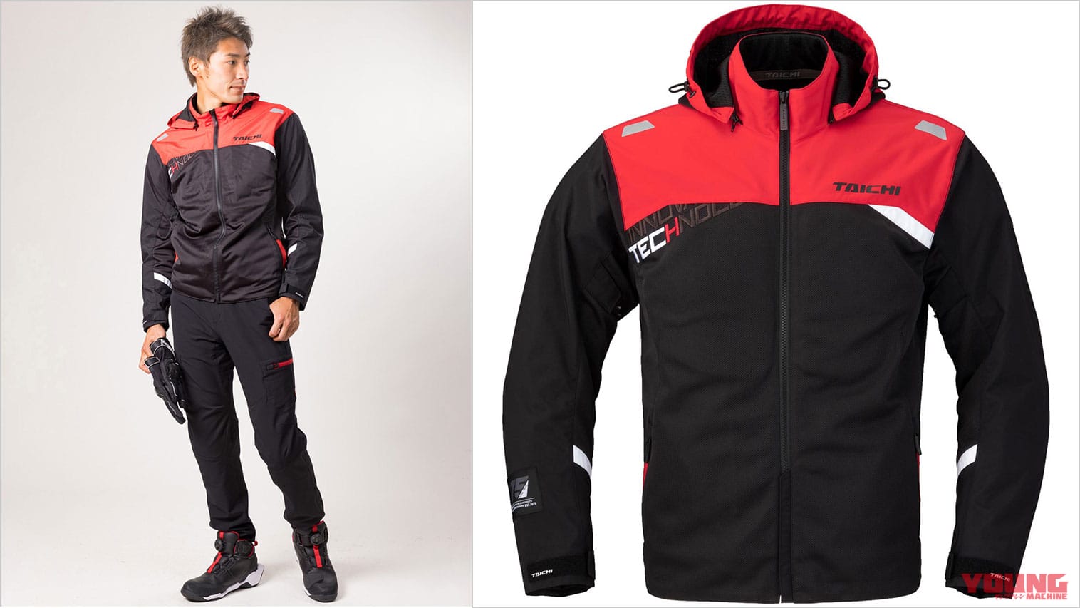 |’22春夏最新ライディングウェアカタログ〈タイチ〉様々な製品に最新トレンドを導入
