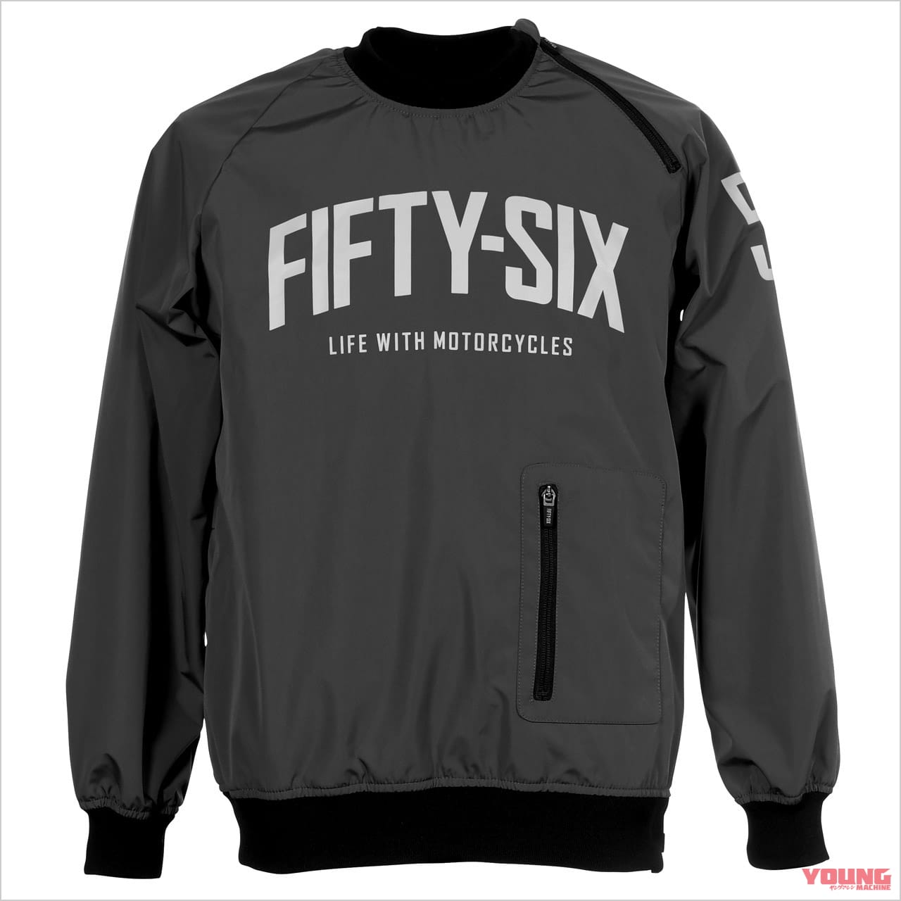 56デザイン プルオーバージャケット|前|’22春夏最新ライディングウェアカタログ〈56デザイン〉身近に着こなせるライディングウェアを
