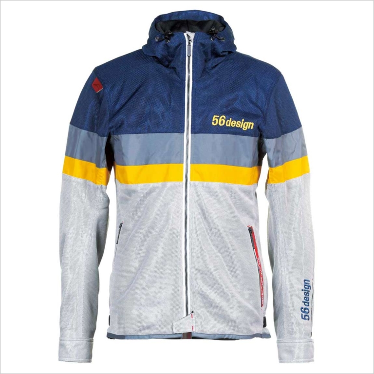 56デザイン カフェラテメッシュパーカKF2|’22春夏最新ライディングウェアカタログ〈56デザイン〉身近に着こなせるライディングウェアを