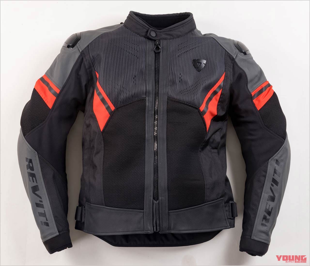 レブイット マンティスH2O FJT329|’22春夏最新ライディングウェアカタログ〈レブイット〉3シーズン対応の高剛性ジャケット