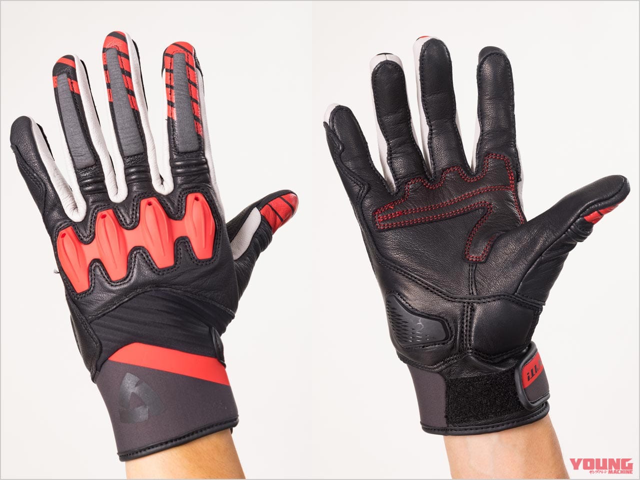 レブイット グローブエナジーFGS184|’22春夏最新ライディングウェアカタログ〈レブイット〉3シーズン対応の高剛性ジャケット