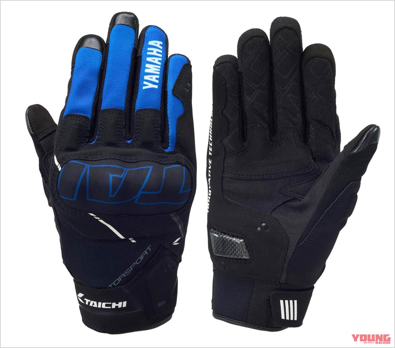 ワイズギア ストロークエアグローブYAT-53R|’22春夏最新ライディングウェアカタログ〈ワイズギア〉人気ブランド×YAMAHA