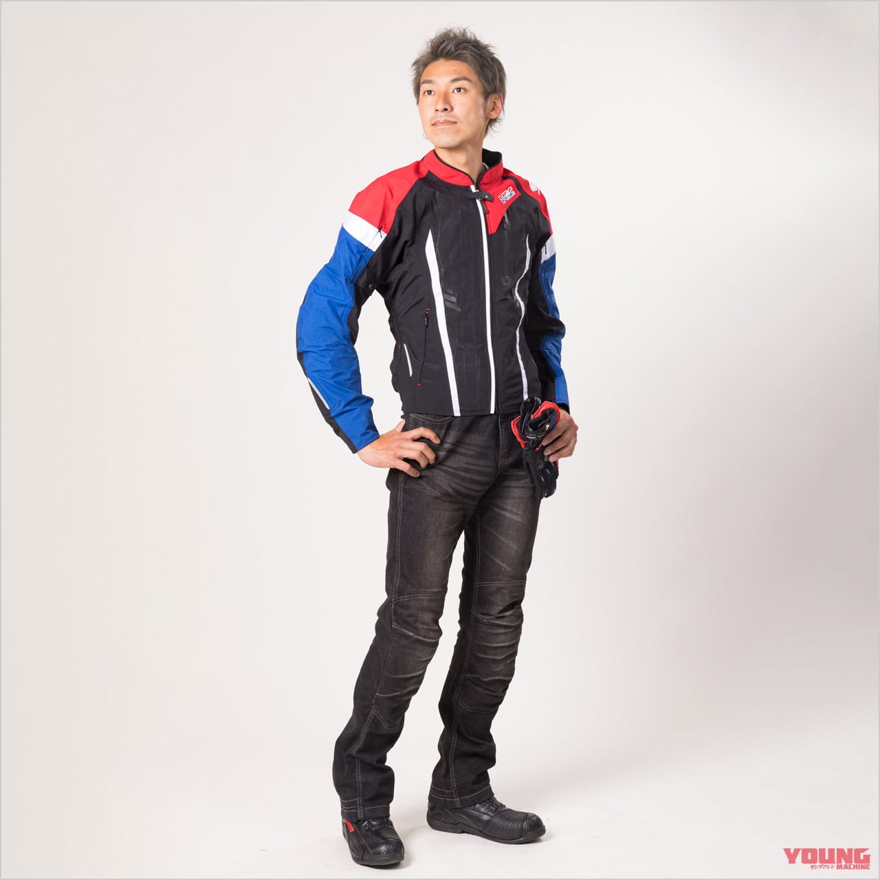 【美品】HONDA/HRC/Super Boldor ライディングジャケット