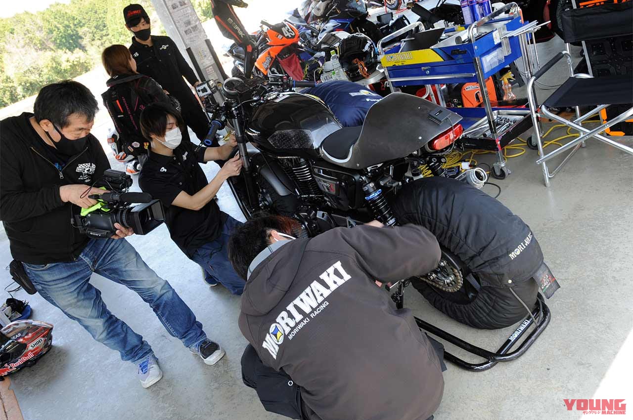 |モリワキGB350鉄馬プロジェクトレポート#2【ワンメイクレースに向け、人車ともに進化】