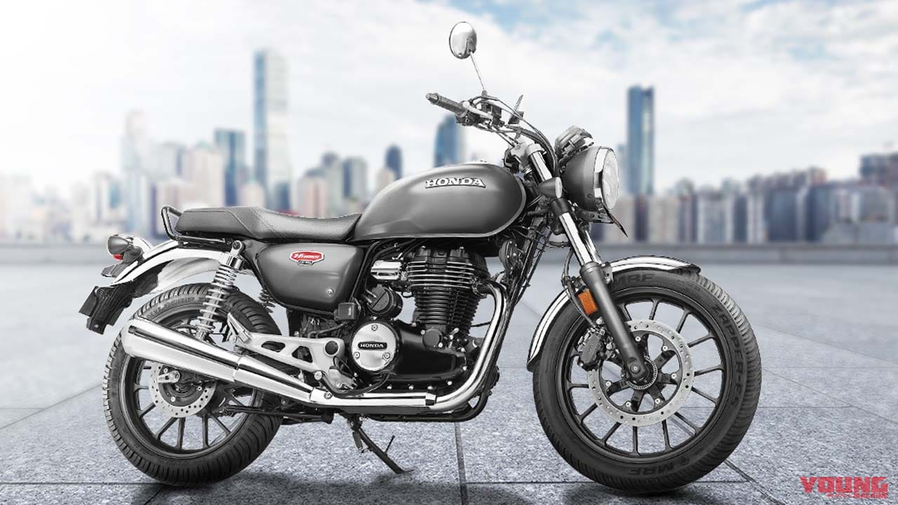 やっぱりメッキフェンダーは魅力的! ホンダ「ハイネスCB350」に新色マットグレーが登場【海外】