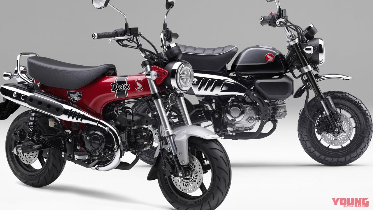 ダックス125とモンキー125は乗れる免許も違う! タンデムできるのは? スペック比較で解説