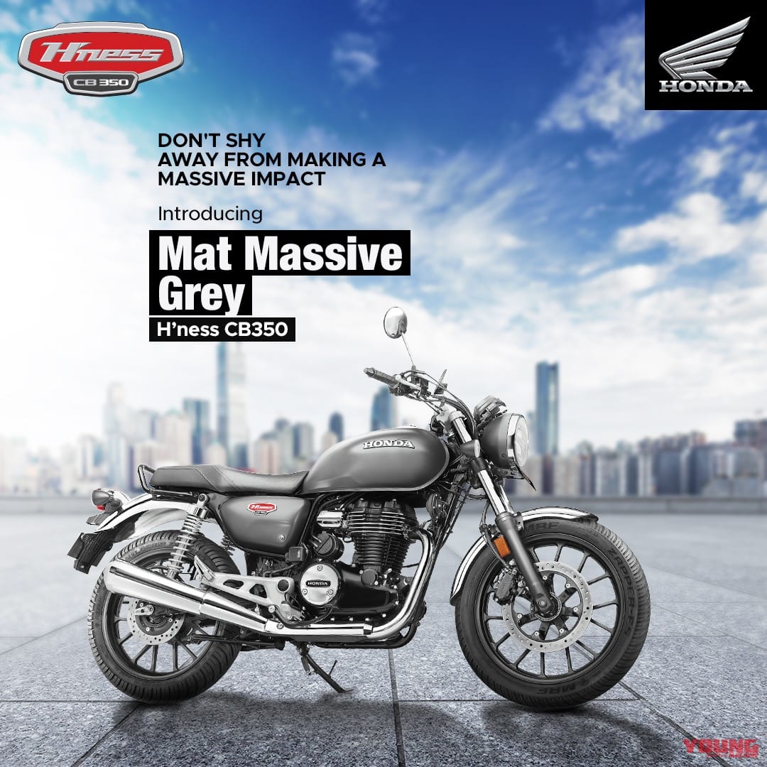 |やっぱりメッキフェンダーは魅力的! ホンダ「ハイネスCB350」に新色マットグレーが登場【海外】