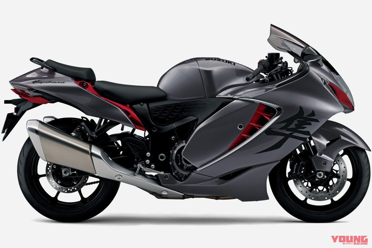 |スズキ「隼(ハヤブサ)」2022年の新色が登場! カラーオーダープランには青ホイールも追加