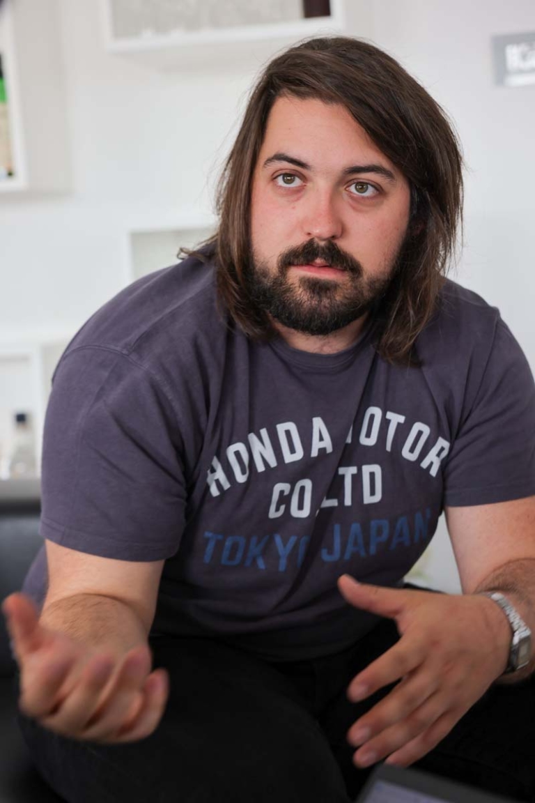 Giovanni Dovis, Designer, Honda R&D Europe, Italy|ホンダが新型「ホーネット」のデザインスケッチ公開!! ローマのR&Dが表現するアグレッシブさ