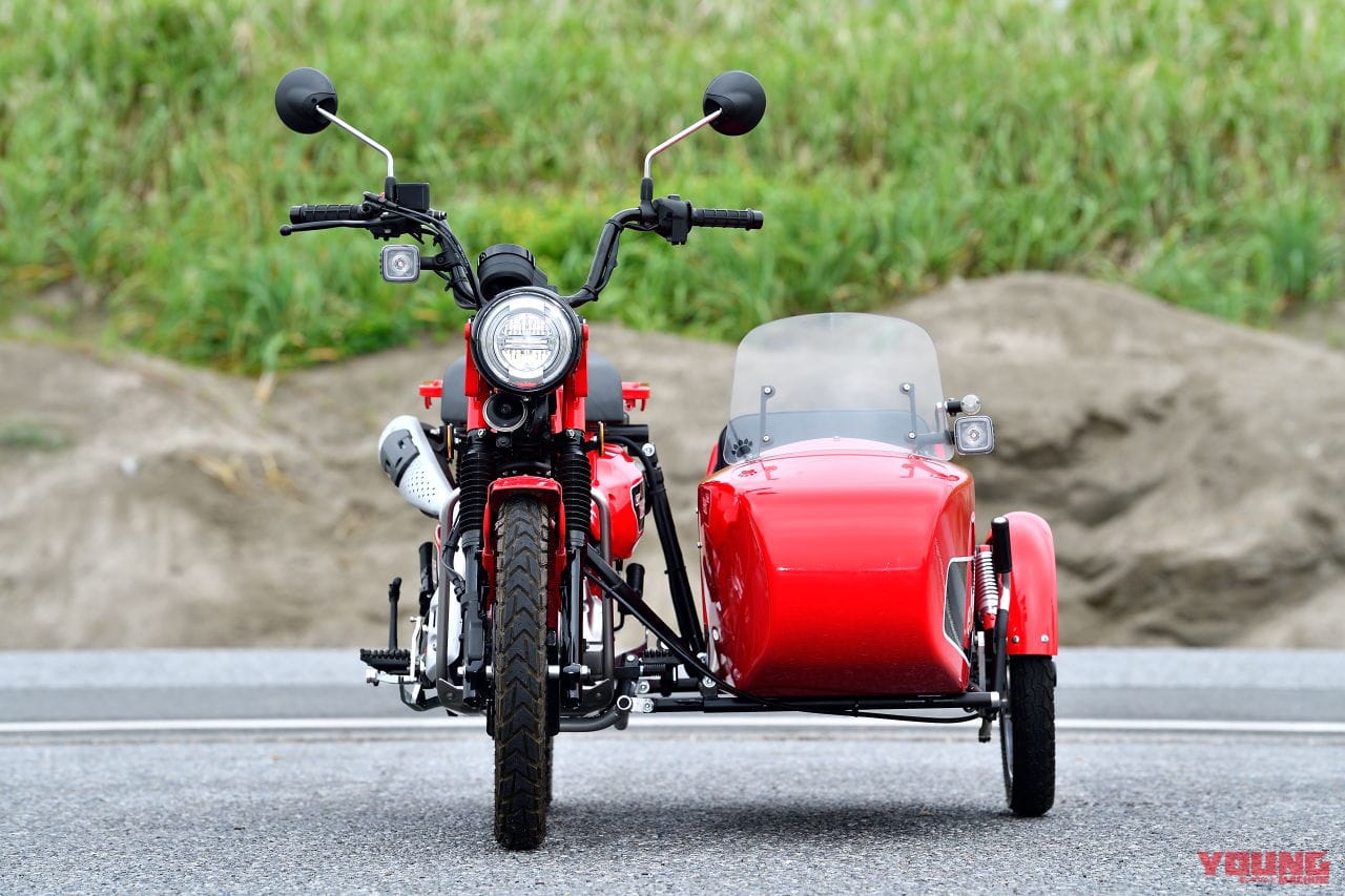 CT125 HUNTER CUB『Uedi』|ハンターカブで高速道路を疾走!! ……って、原付二種じゃないの!? サイドカー「Uedi」見参!