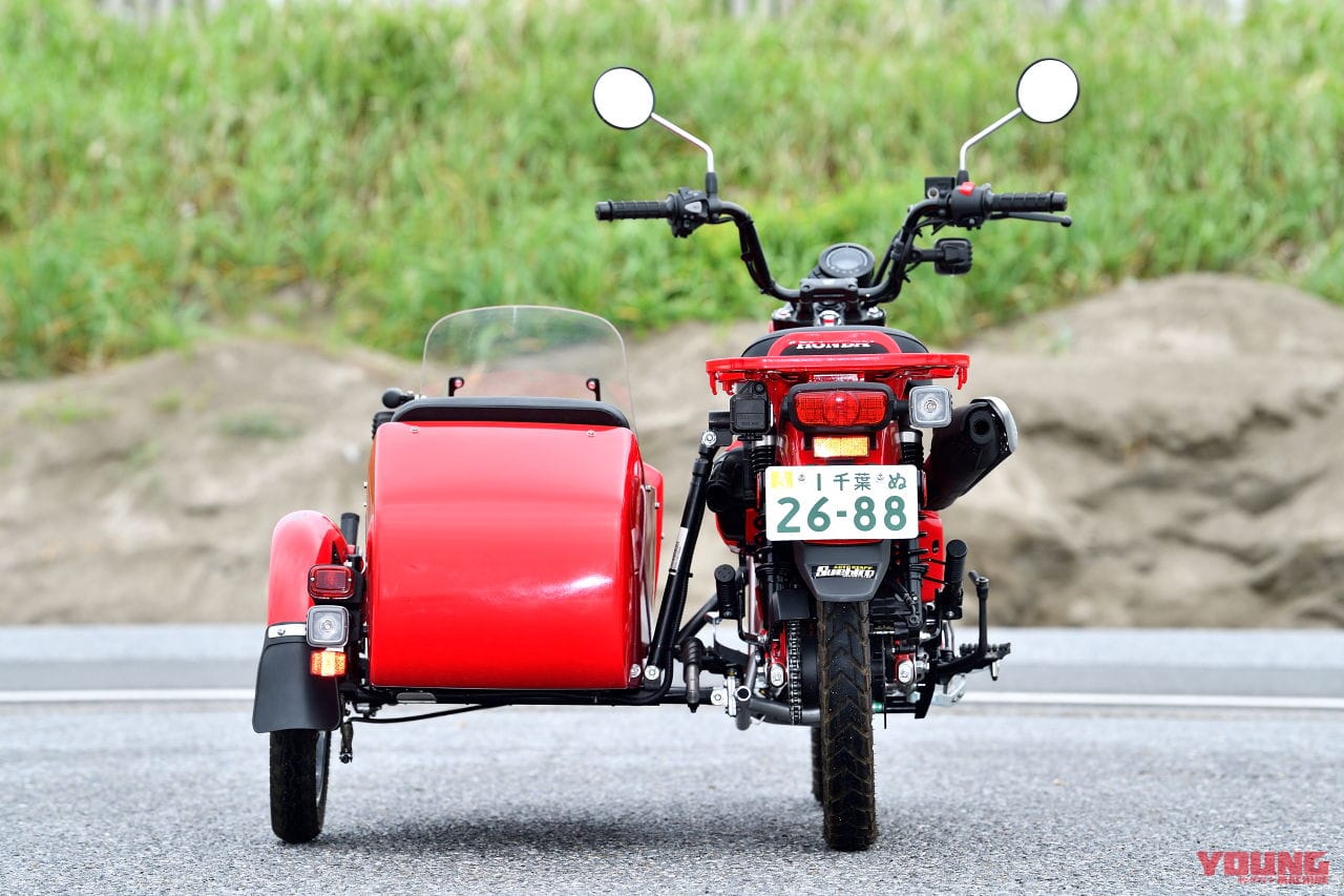 CT125 HUNTER CUB『Uedi』|ハンターカブで高速道路を疾走!! ……って、原付二種じゃないの!? サイドカー「Uedi」見参!