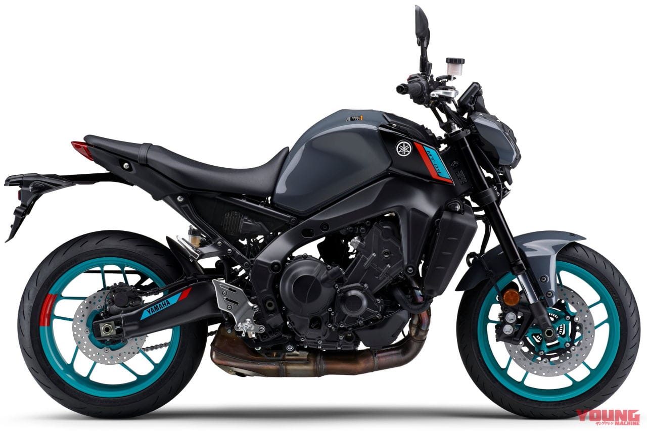|ヤマハ「MT-09/SP」が全て新色に! シアンのホイールなど最新トレンドを提案【価格は据え置き】