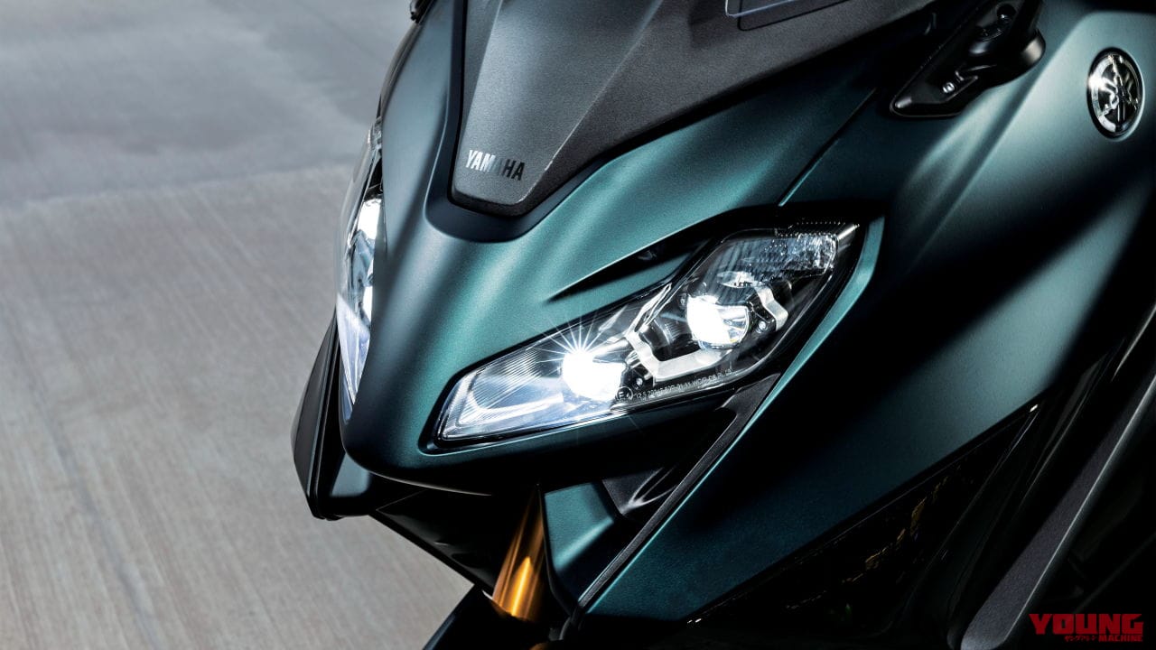 |ヤマハ「TMAX560/テックマックス」デザイン一新の2022年型が登場! は電制や足まわりも強化