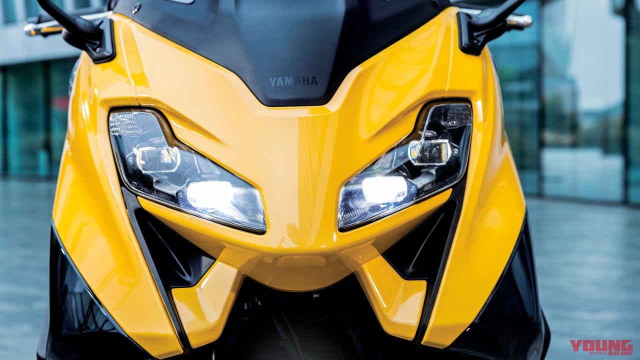 |ヤマハ「TMAX560/テックマックス」デザイン一新の2022年型が登場! は電制や足まわりも強化