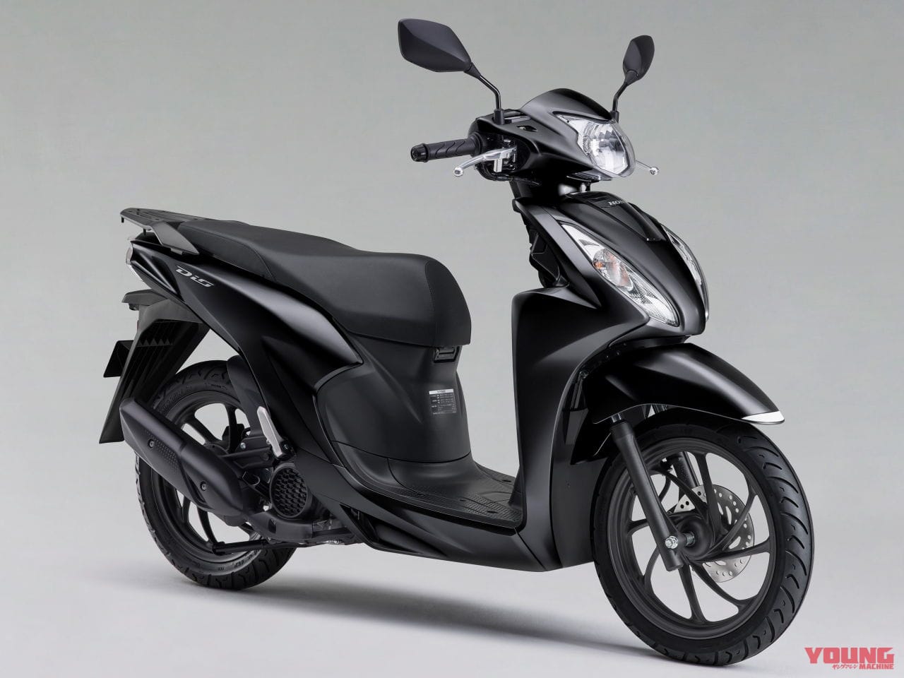 Honda Dio110|ホンダ「ディオ110」に新色ブラック登場! 継続色と合わせて全4色のカラーバリエーションに