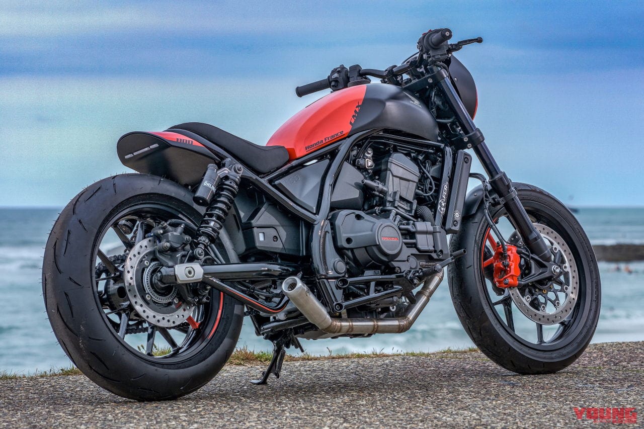 The Sport|ホンダの新型車「CL250/CL500」はこうなる?! スクランブラーを思わせるレブルカスタム参上!【欧州】