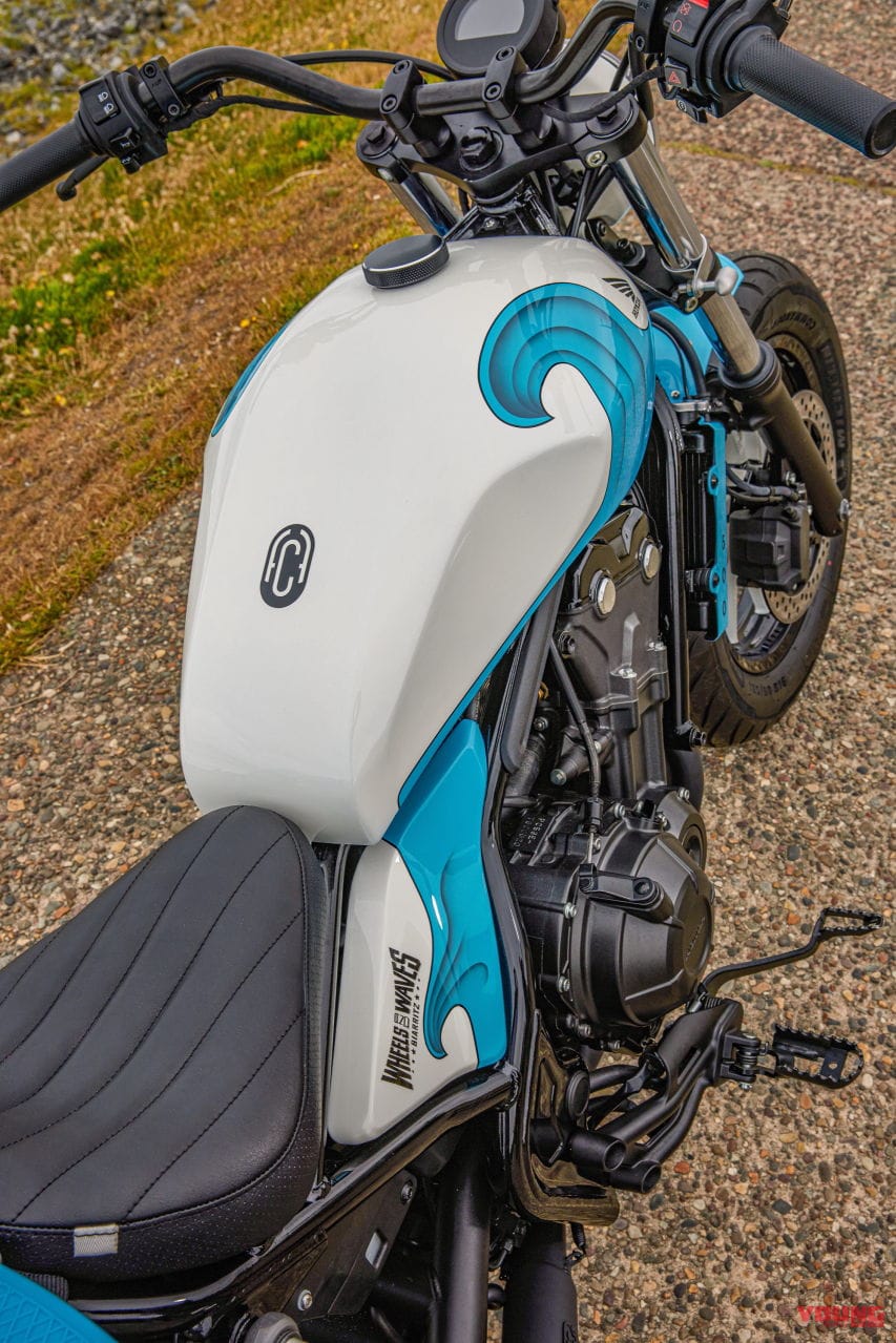 Honda CMX Rebel Waves|ホンダの新型車「CL250/CL500」はこうなる?! スクランブラーを思わせるレブルカスタム参上!【欧州】