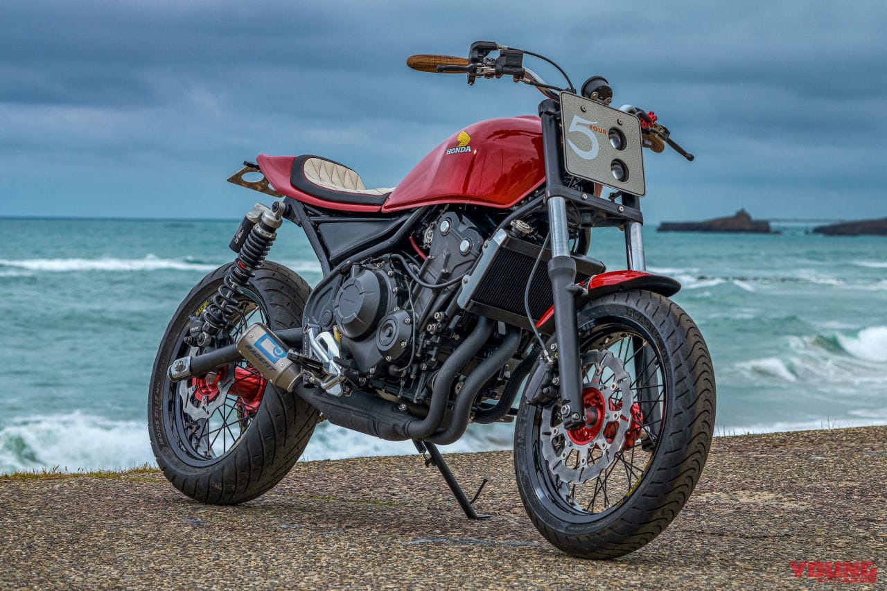 5Four Honda Rebel Street|ホンダの新型車「CL250/CL500」はこうなる?! スクランブラーを思わせるレブルカスタム参上!【欧州】