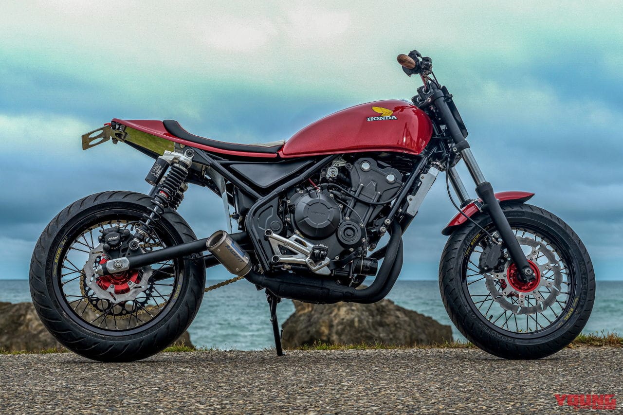 5Four Honda Rebel Street|ホンダの新型車「CL250/CL500」はこうなる?! スクランブラーを思わせるレブルカスタム参上!【欧州】