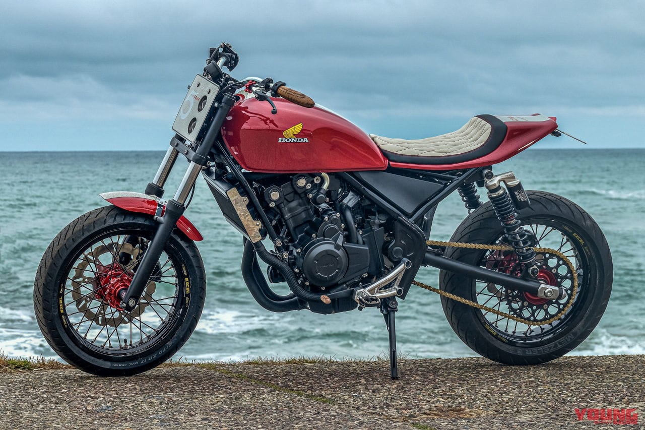 5Four Honda Rebel Street|ホンダの新型車「CL250/CL500」はこうなる?! スクランブラーを思わせるレブルカスタム参上!【欧州】