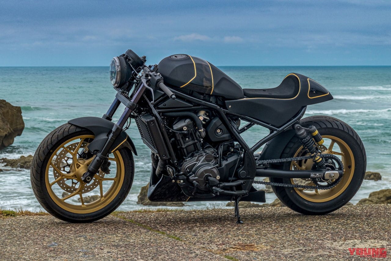 Akaimoto|ホンダの新型車「CL250/CL500」はこうなる?! スクランブラーを思わせるレブルカスタム参上!【欧州】