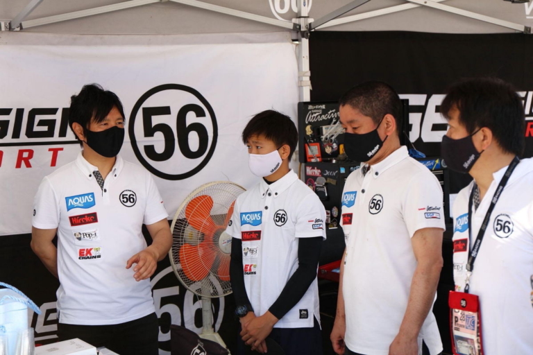 56RACING|56RACINGの若武者たちが躍動! 小田喜阿門は全日本ロードの前哨戦に手応え
