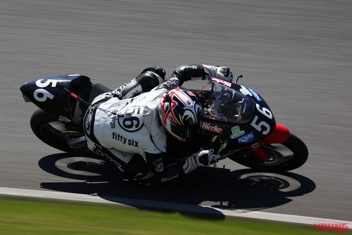 |56RACINGの若武者たちが躍動! 小田喜阿門は全日本ロードの前哨戦に手応え