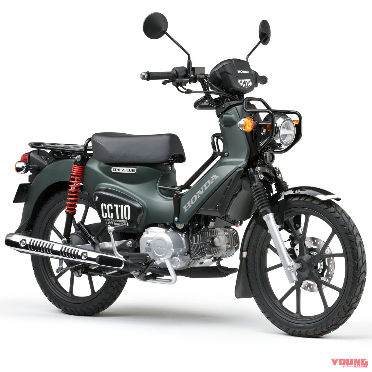 ホンダ クロスカブ110 アクセサリー装着車|CT125ハンターカブとクロスカブ110は何が違う?【2022年版】最新型スペック比較&ざっくりインプレ