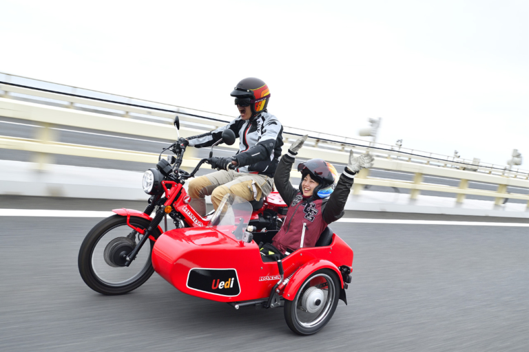 側車付きハンターカブなら高速道路を走れる!? CT125ハンターカブ+ウエディ試乗レポート│WEBヤングマシン|新車バイクニュース 側車付きハンターカブなら高速道路を走れる!? CT125ハンターカブ+ウエディ試乗レポート│WEBヤングマシン|新車バイクニュース