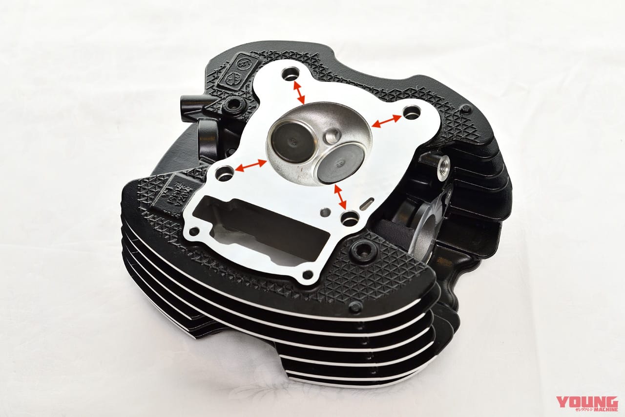 GB350|シリンダーヘッド|ホンダGB350/Sは最新技術と空冷単気筒の”味”が融合!〈YM的新車バイクざっくり解説#1〉
