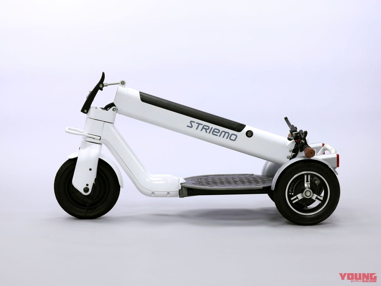 |ホンダ発ベンチャー企業のハイテク三輪「ストリーモ」登場! 今までの電動キックボードとはレベルが違う?