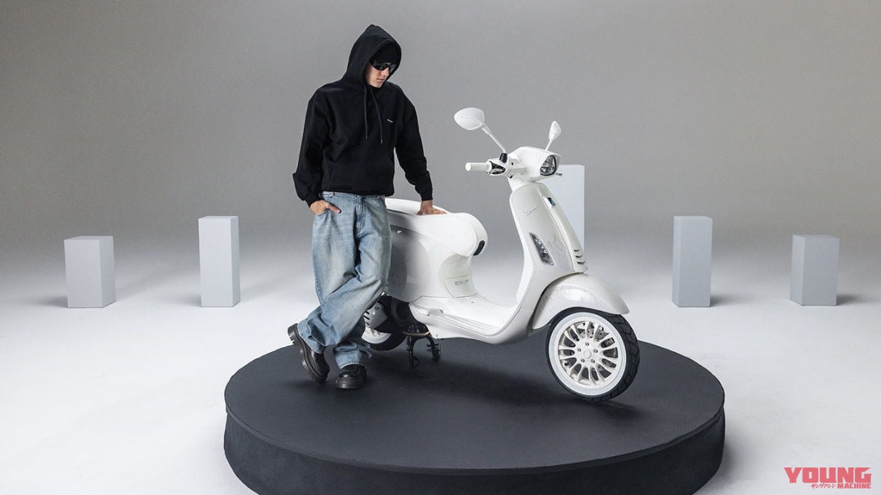 Justin Bieber×Vespa|ジャスティン・ビーバーがベスパとコラボ! 高速道路にも乗れるスクーター「スプリント150」特別仕様