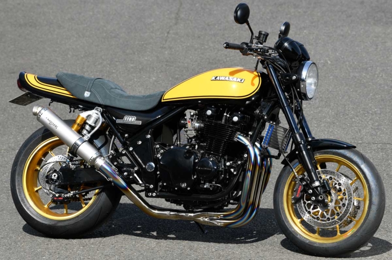 バグース! オリジナルパーツ ゼファー1100|国産名車・カワサキ ゼファー1100完調メンテナンス【識者インタビュー:カスタムもノーマルも楽しいバイクです】