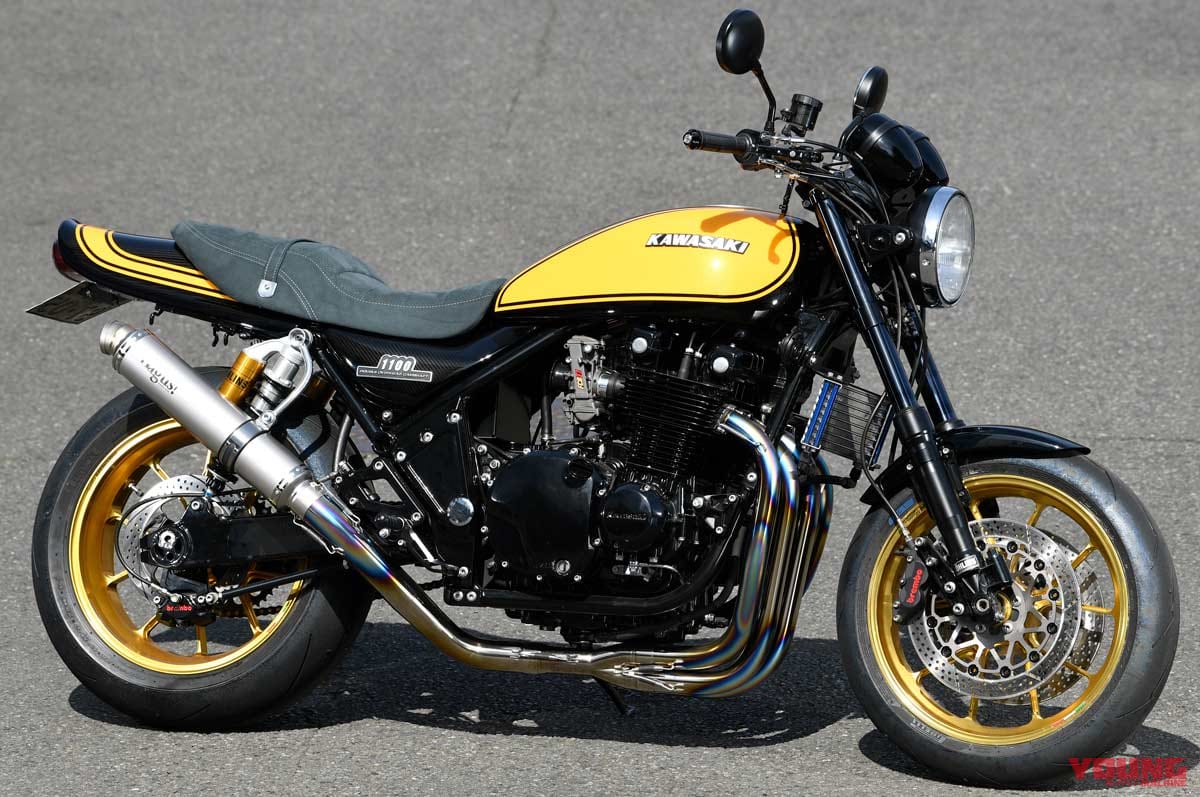 バグース! オリジナルパーツ ゼファー1100|国産名車・カワサキ ゼファー1100完調メンテナンス【識者インタビュー:カスタムもノーマルも楽しいバイクです】